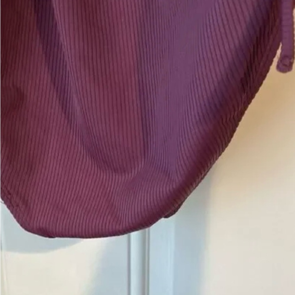 Time and Tru Mauve One-Piece Swimsuit - Picture 8 of 9